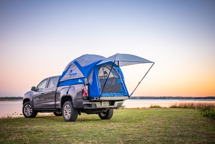 Dette teltet passer til biler med med plan med lengde (183 cm til 193 cm)